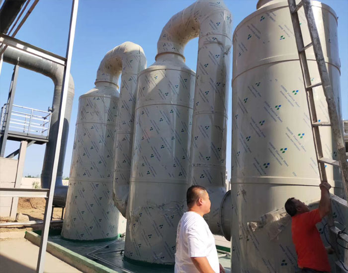 玻璃鋼廢氣凈化塔